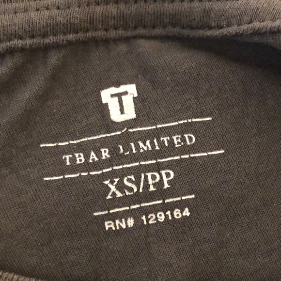 Cotton On Gray tie t-shirt top the Caribbean - Picture 4 of 4